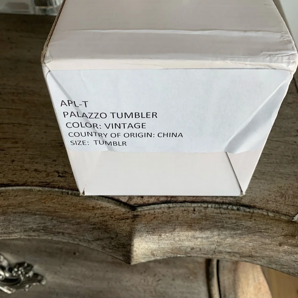 Kassatex Palazzo Vintage Tumbler
